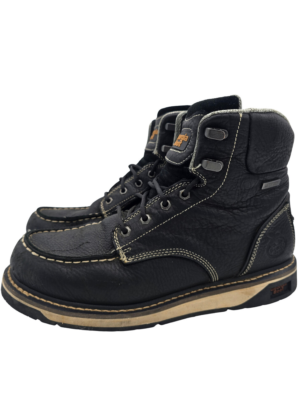 Georgia Boot AMP LT Wedge Waterproof Moc-Toe Work Boot | Men's 11.5 | GB00429